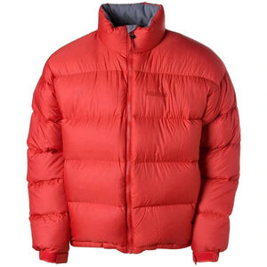 Marmot Goose Down Red Puffer Jacket Coat